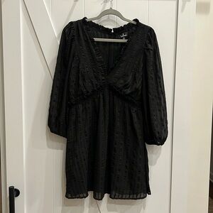 Black Lulus long sleeve dress